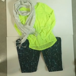 lime green shirt outfit